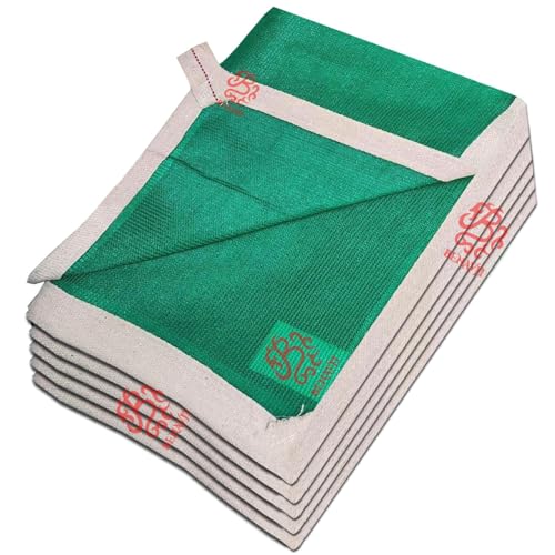 Image of BENAVJI High Density Multipurpose Niwar Shade Net Green Sun Shade Sail Square Canopy for Balcony & Garden 75% Protection from Sun & UV Rays 30X20 FEET