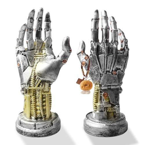 Jonuin Cyberpunk Supporto per Cuffie, Porta Cuffie Gaming, Supporto per Cuffie da Gioco e Supporto per Controller, Accessori da Tavolo per Giocatori