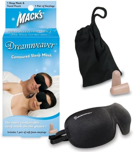 Mack s Dreamweaver Contoured Sleep Mask - 2 Pack