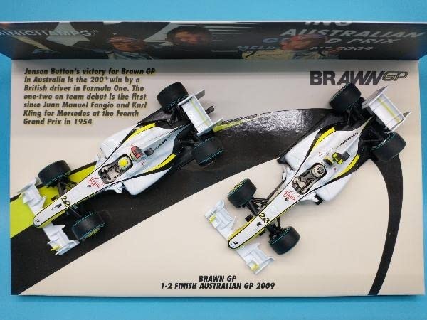 Amazon | minichamps 1/43 brawn gp 1-2 finish Australian gp 2009