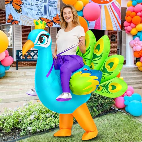 Pfauen-Kostüm: Exklusives, Lustiges für die Party – Bild 4