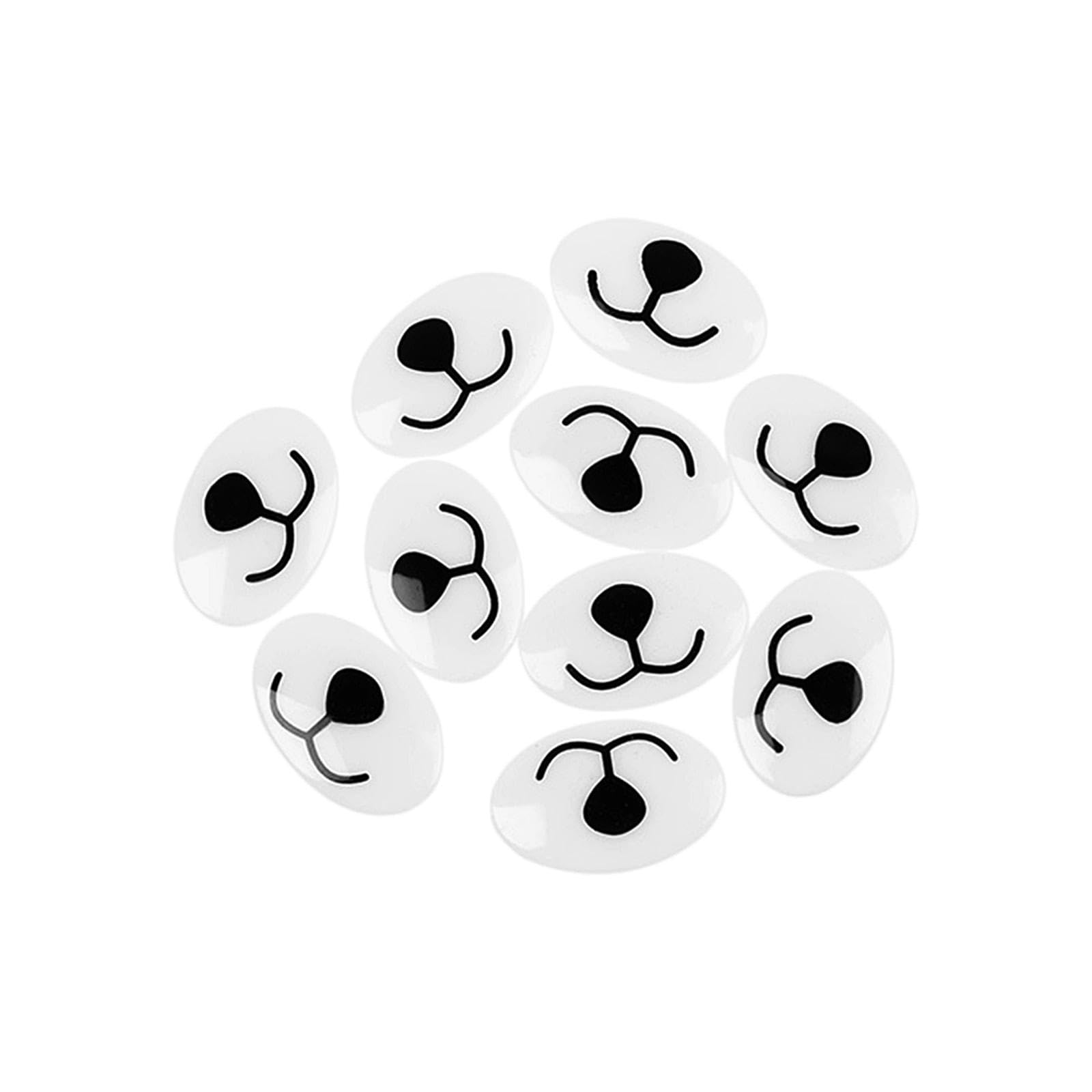 The Style Sutra 50 Pieces Bear Noses for Crafts Doll Making Noses for Crafting Crochet Parts|Crafts | Multi-Purpose Craft Supplies | Other Multi-Purpose Crafting|50 Plush Bear Nose And Mouth-image-43