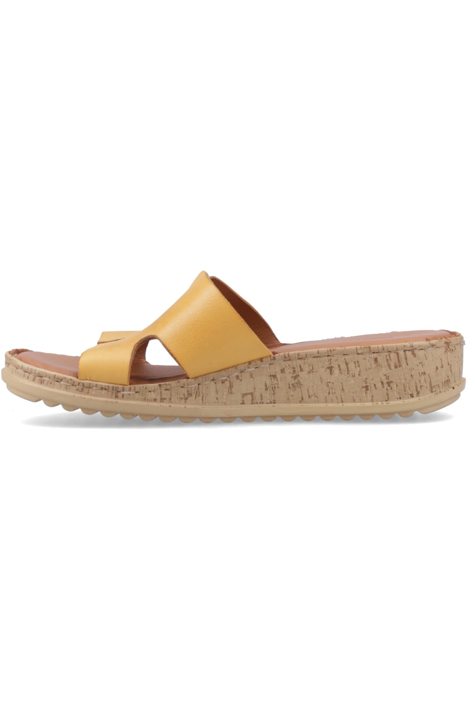 Hush Puppies Female Eloise Mule Sandal, Mustard, 6