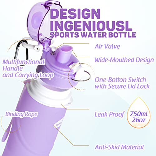 Kemier Collapsible Water Bottle - Image 3