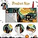 Teenyyou Halloween Mailbox Covers Magnetic Standard Size 21 x18 Fall Pumpkins Mailbox Cover Wraps Witch Ghost Black Cat Letter Post Box Cover for All Saint's Day Decor(Black Cat)