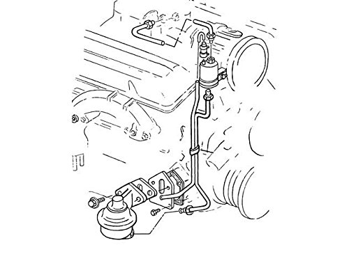 1968-1969 Corvette Fuel Line 300 350 Less Filter