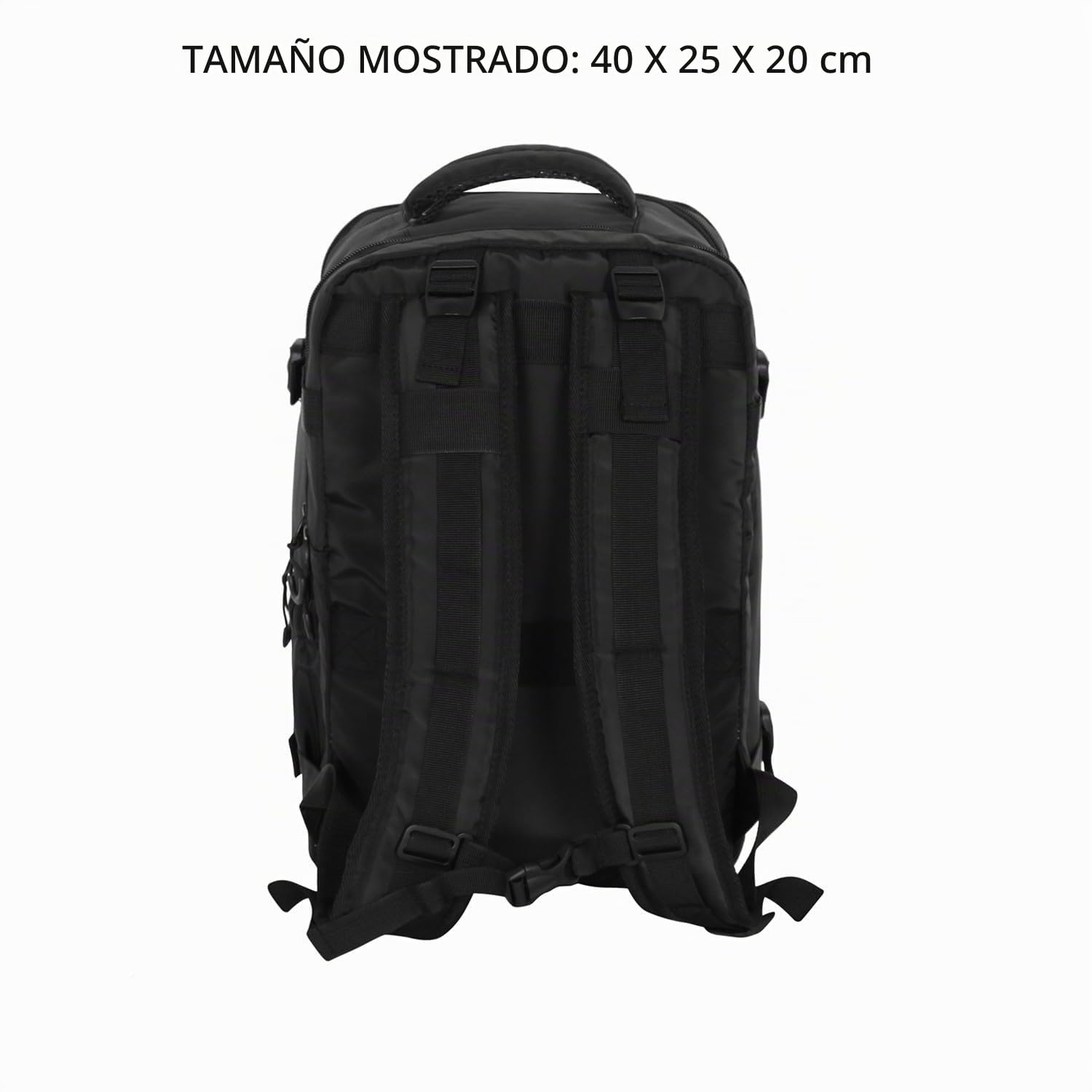 Star Wars Logo-Mochila Mercury Viaje Cabina Avión 40x20x25cm, Negro, Capacidad 20 L
