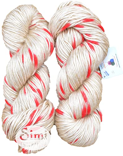Image of Knitting Wool, Flite Joy Skin 200 GMS Best Used with Knitting Needles, Crochet Needles Medium Thick Wool Yarn for Knitting.-VE Art-BHA