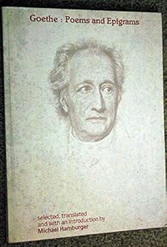 Paperback Goethe, Poems and Epigrams Book