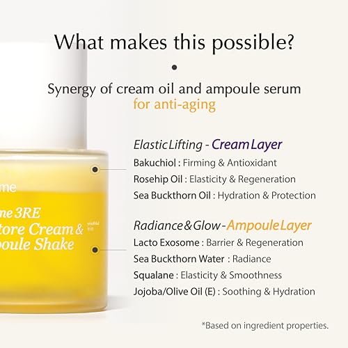 Lifting Ampoule Shake – Firming & Wrinkle-Smoothing with Bakuchiol & Probiotic Exosome, 2.7 fl. oz. - Image 6