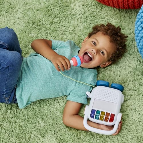 Microphone de karaoké avec modulateur vocal et enceinte Bluetooth Playskool - 6
