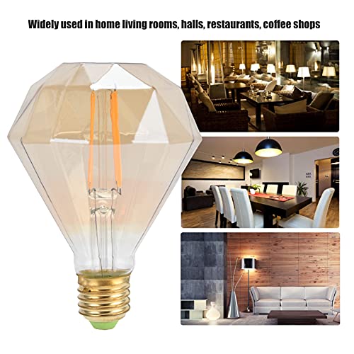 Indoor Lighting, E27 Beautiful Light Bulb For Chandelier Decorative Lamp For Home For Resturant For Table Lamp Wall Lamp, Mirror Bulb(Gold, Pink) #TOP6
