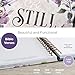 Christian Art Gifts Journal w/Scripture Be Still and Know Psalm 46:10 Bible Verse Purple Rose 192 Ruled Pages, Large Hardcover Notebook, Wire Bound