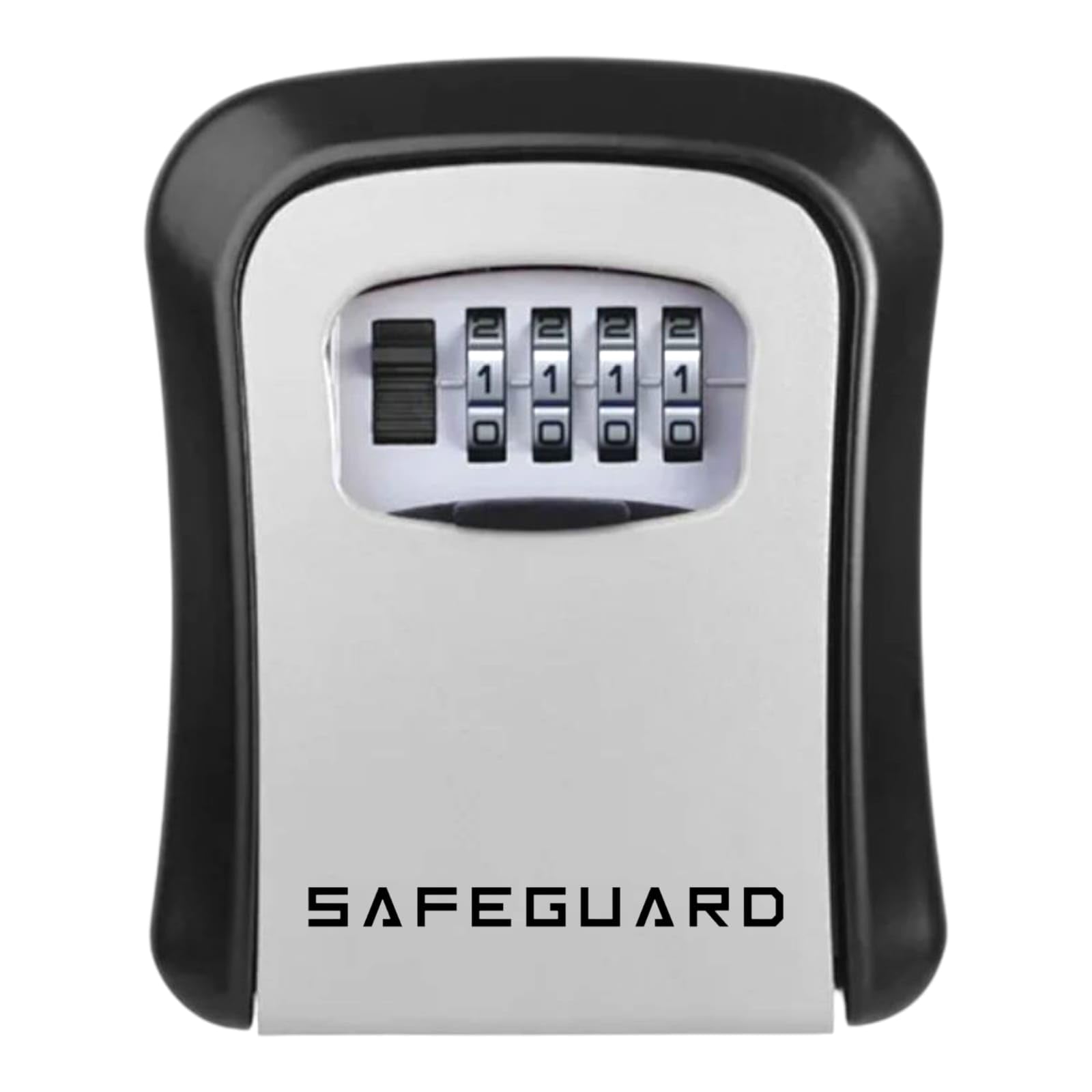 Safeguard Wall Mounted Key Safe Box: Police Approved Outdoor Lock Box Alloy Body with Reinforced Polymer Shell Back Secure Key Storage for Home, Office, or Holiday Lets (115 x 40 x 95 mm)-image-23