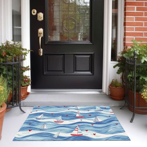 Tapis lavable antidérapant taille 160×230cm pour protéger le sol de l'entrée - 5