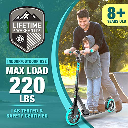 SereneLife Lightweight Foldable Kick Scooter