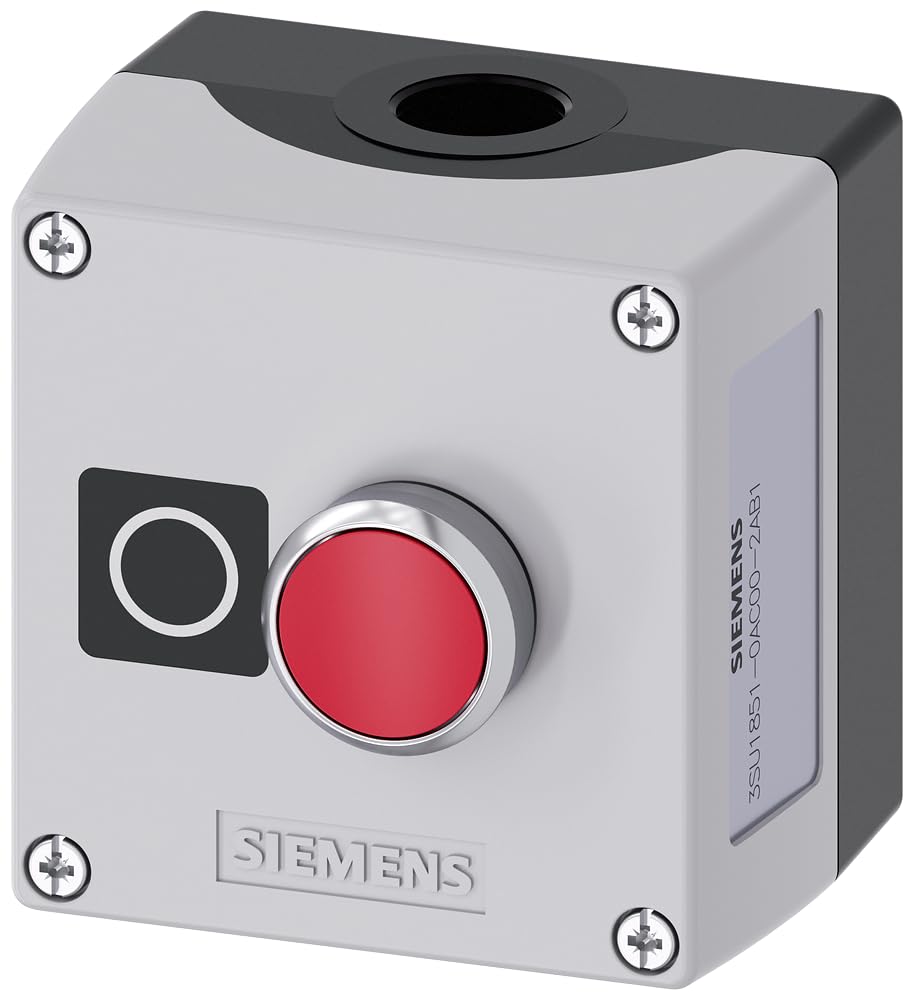 Siemens Sirius ATC bouton rouge 1OE boitier metallique robuste M20