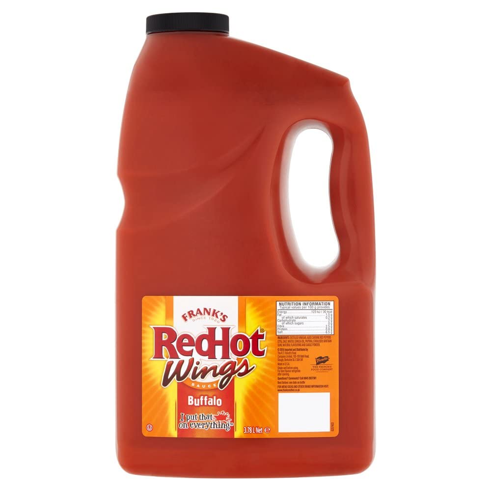 Frank´s RedHot Buffalo Wings Sauce Bidon de 3,78 l - importé de shestore24
