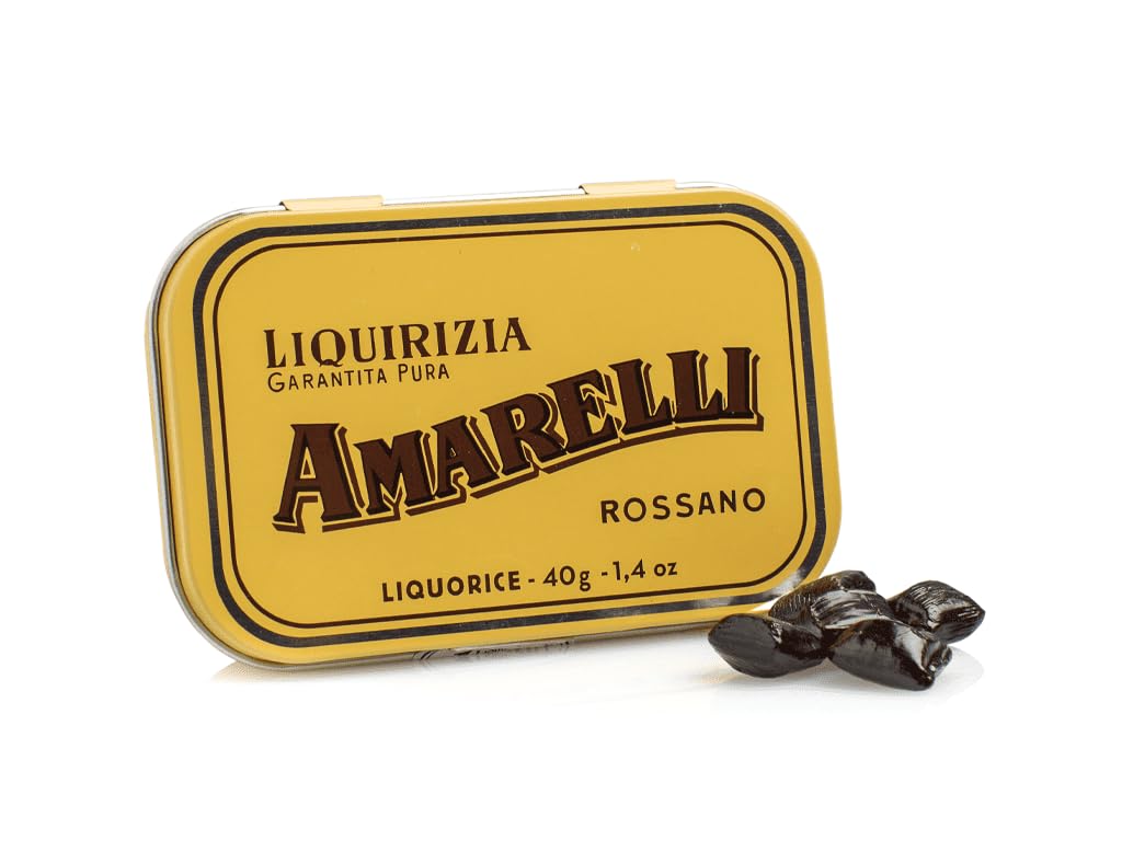 Amarelli Rossano Licorice Garantita Pura - Product of Italy 3 Pack