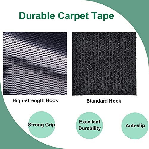 Teuvo Non Slip Mattress Pad, Keep Mattress In Place For A Great Night’s Sleep, Hook And Loop Tape With Adhesive For Mattresses With Smooth Surfaces, 11Cm Wide And 2M Long #TOP3