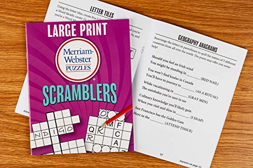 Publications International, Ltd. Publications International Ltd. Large Print Merriam-Webster Puzzles 10 Booklet Set thumb #5