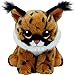 siqiwl Peluches Beanie Babies Larry The Lynx Cat Peluche Animaux Peluche Poupée 15cm