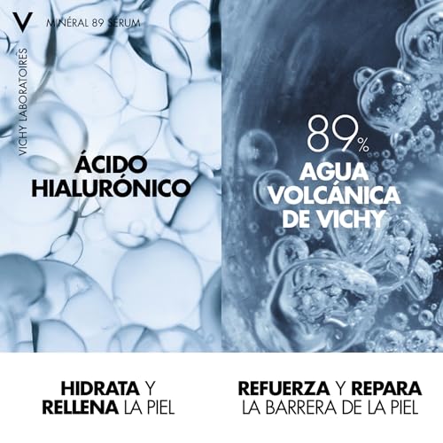 Vichy Reparador Fortificante, Contorno de Ojos, Apto Para Ojos Sensibles, Combate Bolsas y Ojeras, Regenera, Hidrata y Calma la Piel, Minéral 89, 15 ml - imagen 3