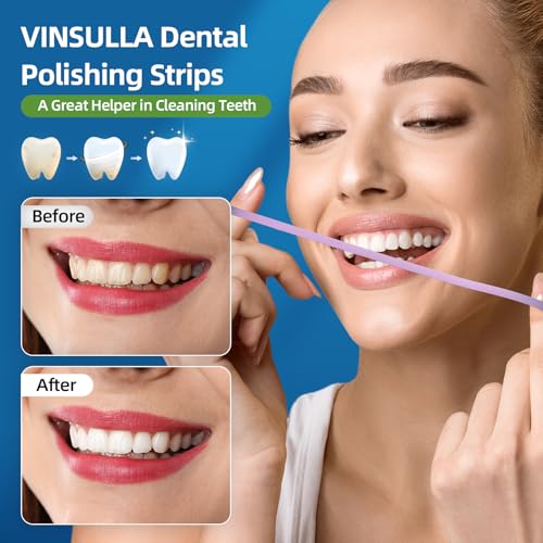 dental polishing strips 3-roll set for customized oral care
