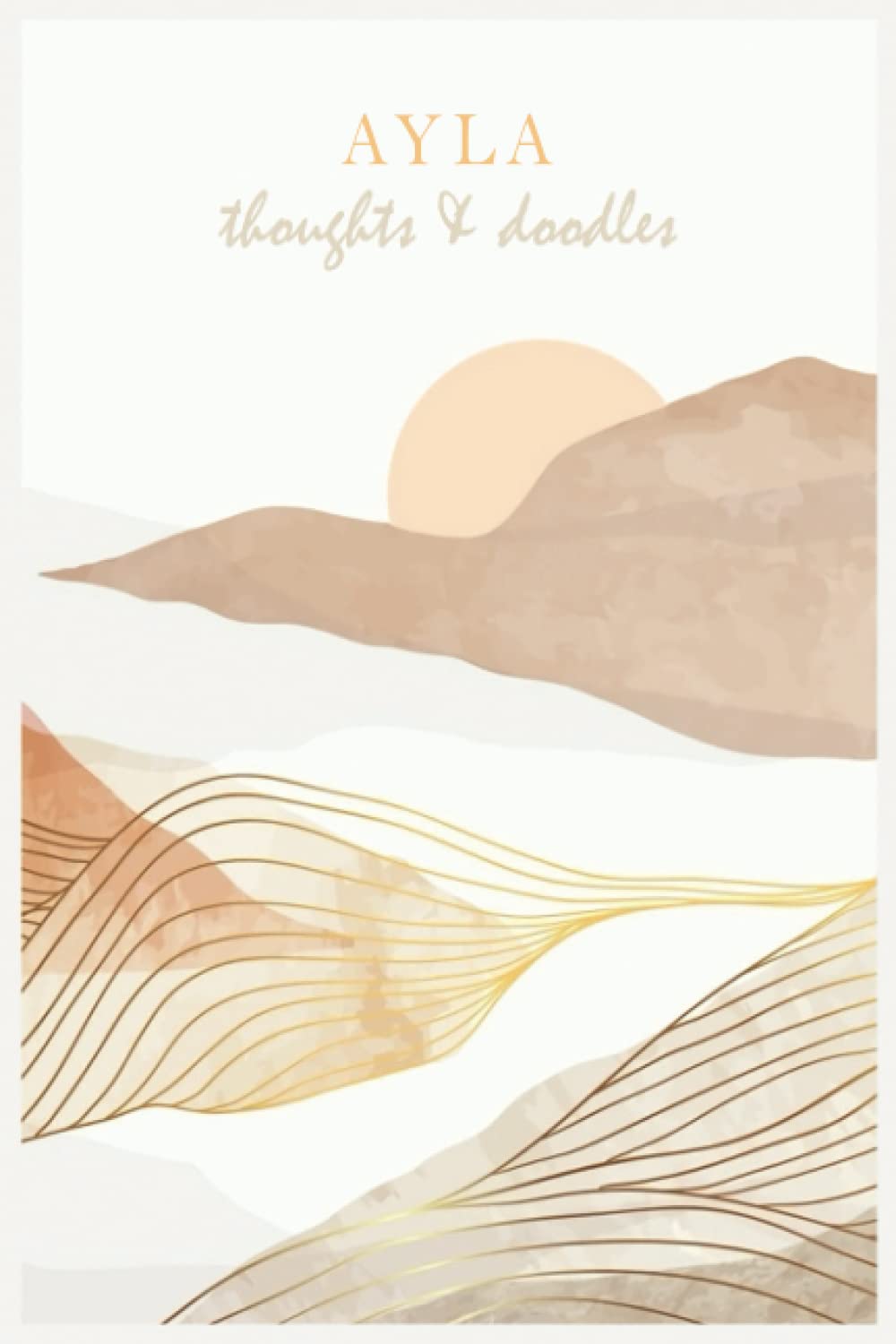 Ayla: Personalised Customized Journal Gift for Ayla - Customized Name Gift Journal 110 Pages, Thoughtful Cool Present for Ayla ( Ayla notebook): Thank You Gift for Ayla Paperback – 19 July 2022