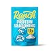 Protein Ranch Seasoning for Salad Dressings & Dips - Quick & Easy Ranch Dressing Mix | Great with Veggies & Popcorn | Savory Protein Powder