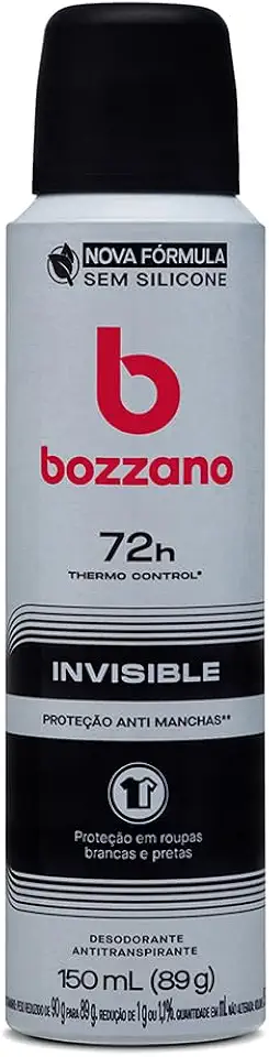 Bozzano Desodorante Aerossol Invisível Branco