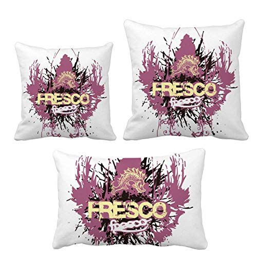 Housse de coussin graffiti pour canapé moderne et salon branché