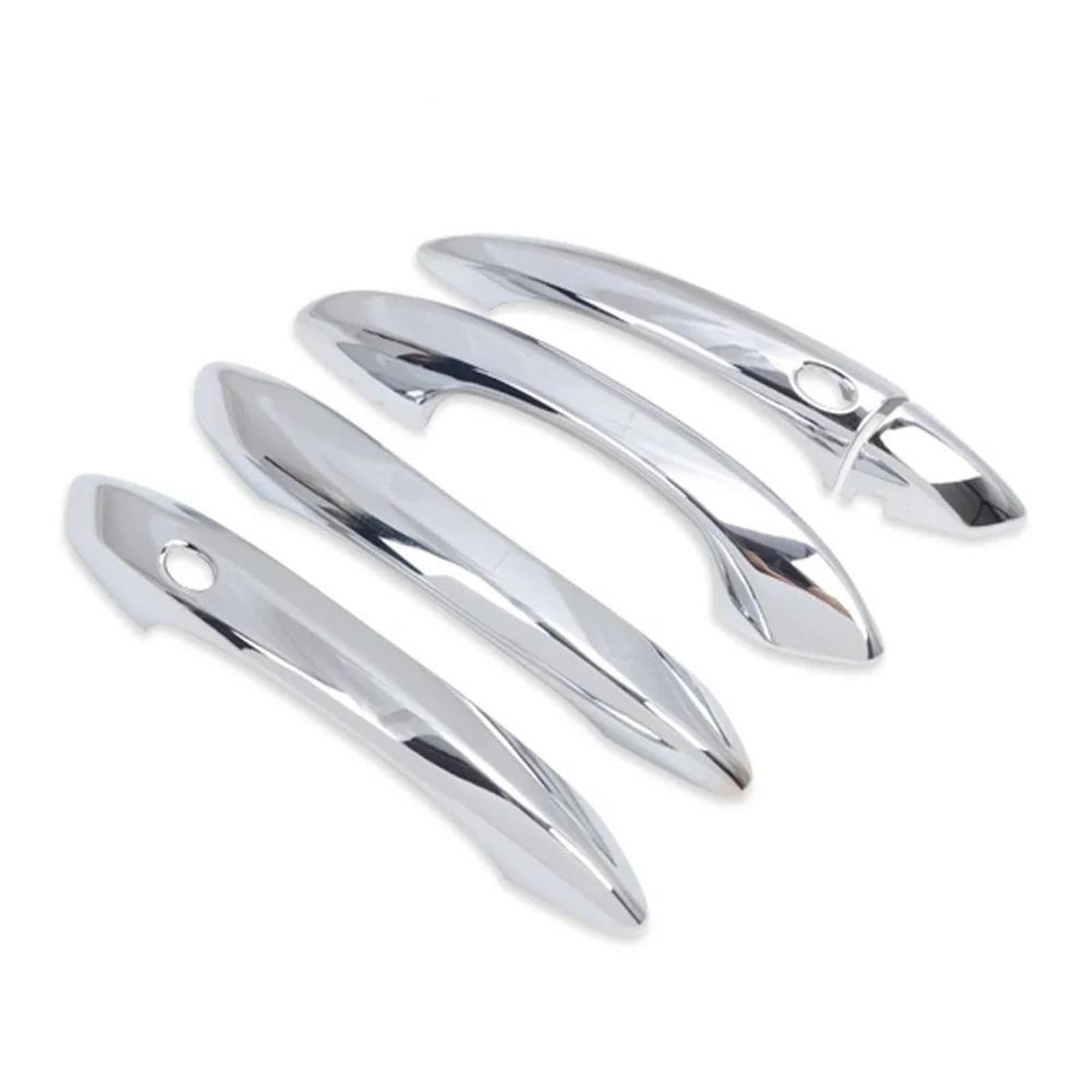KJHOPY Car Exterior Door Handle Cover Decorative Replacement Parts for Hyundai for Tucson NX4 2021-2025 2026(LHD Style 3)