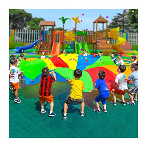 Jogos De Jardim Ao Ar Livre, Arco-íris Pré-escolar Jogo Sensorial De Tenda De Pára-quedas, Treinamen