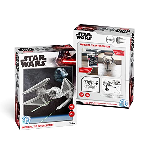 Maquette Star Wars TIE Interceptor U08518 kit modélisme de vaisseau spatial de l'Empire gris - 3