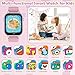 Luyiilo Kids Games Watch, with 26 Puzzle Games, Touch Screen, HD Camera, Alarm Clock, Toys for Ages 4-12 Years Old.Birthday Gift for Boys Girls (Pink)
