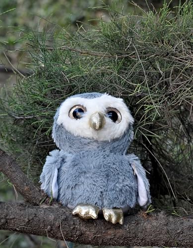 Image of Jerry Shiny is Miny Series, Owl, Plush Soft, Toy Cute Kids, Sparkly Eyes, Birthday Animal Baby Boys /Girls (Green)