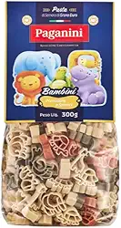 Macarrão Bambini Bichinos Tricolore Paganini 300g