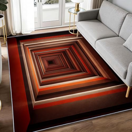 Tapis de salon tunnel spatial pour chambre et salle à manger moderne - 2
