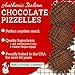 Little Pepi's Chocolate Pizzelles – Authentic Italian Waffle Cookie with Hershey's Dark Cocoa & Farm-Fresh Eggs, Light & Crispy, Family Bakery Recipe Since 1963, 7 oz