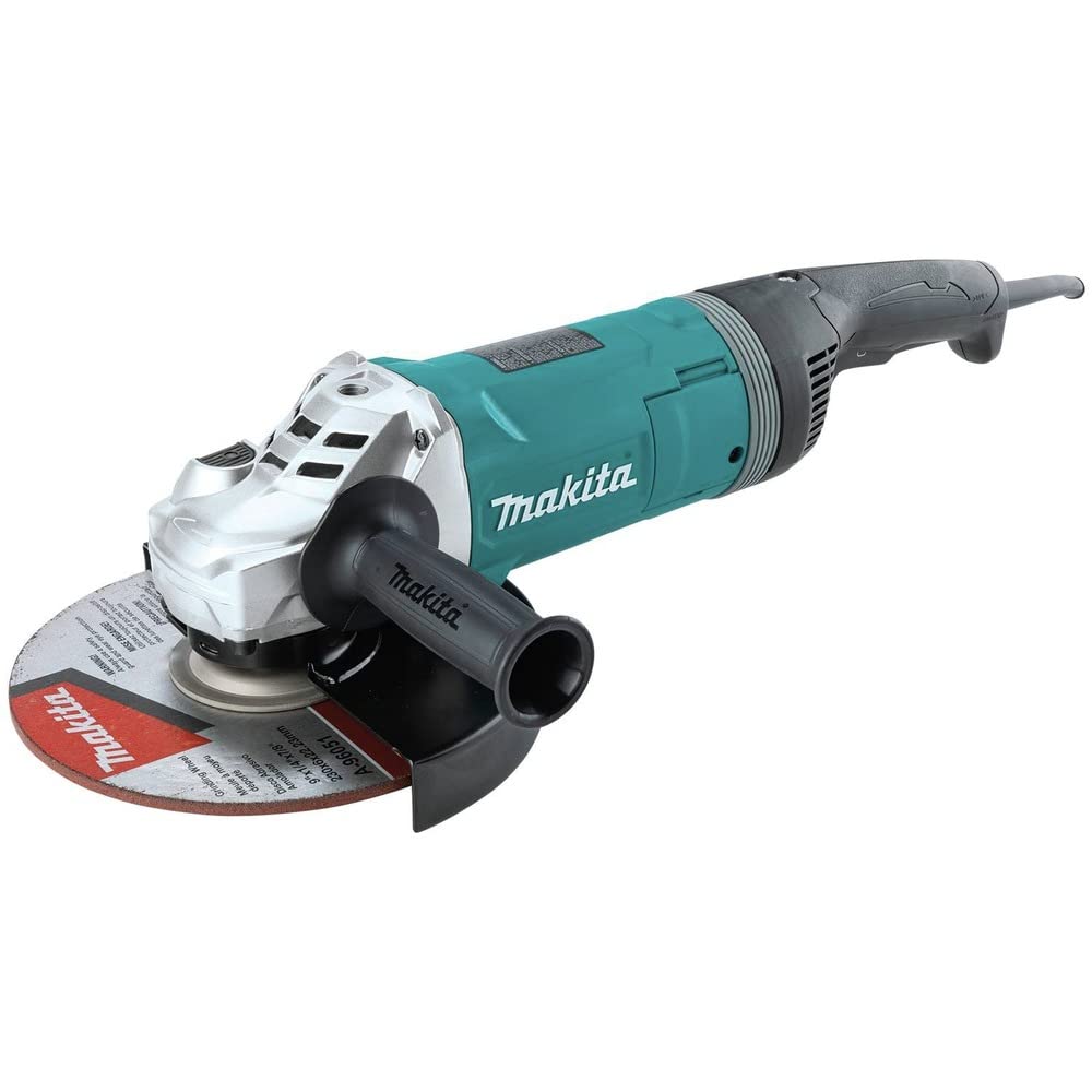 Makita GA9080 Angle grinder, 9 in., rotatable handle