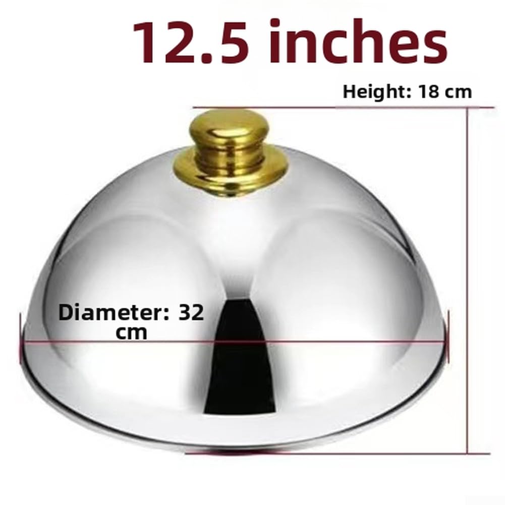 Campana Alimentos para acero Inoxidable 32cm Anti para polvo(Gold)