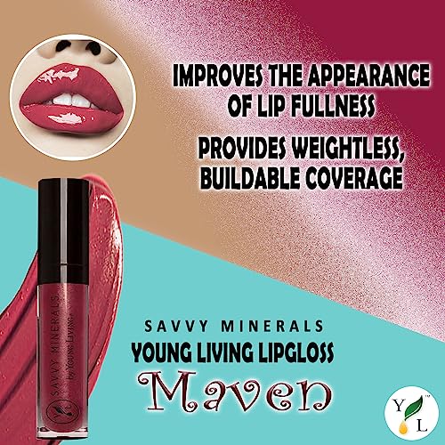Savvy Minerals Young Living Lip Gloss - Maven #TOP3
