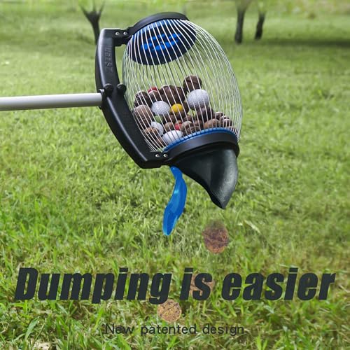 Zozen Nut Gatherer, Acorn Picker Upper, Pecan Picker Upper - Directly Dump Outlet, Apply to Acorn, Pecan, Buckeyes, Hickory Nuts, Nerf Balls, Golf Balls, Objects Size 3/8'' to 1''; 1 Gallon by zozen - Image 4
