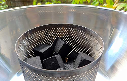 McBrikett KOKOKO MINI CUBES Premium Grillkohle für Tischgrills, 1 kg Bio Kokos Grillbriketts – Bild 7