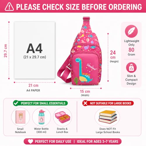 Image of Kizzi Print Colourful Cross body Bags for Boys and Girls Kids School, Picnic, Return Gifts