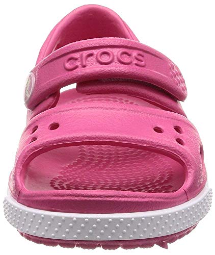 Sandália, Crocs, Crocband II Sandal OS Kids, Paradise Pink/Carnation, 31, Criança Unissex