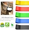 Banda de Mano Ejercitador de Agarre, Fortalecedor de Dedos | Bandas de Resistencia de Látex 5pcs, Entrenadores de Fuerza de Agarre, para Extensores, Antebrazo, Mano y Rehabilitación de Dedos 6
