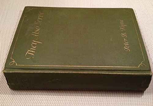 THEY ALSO SERVE B00085KCJ6 Book Cover