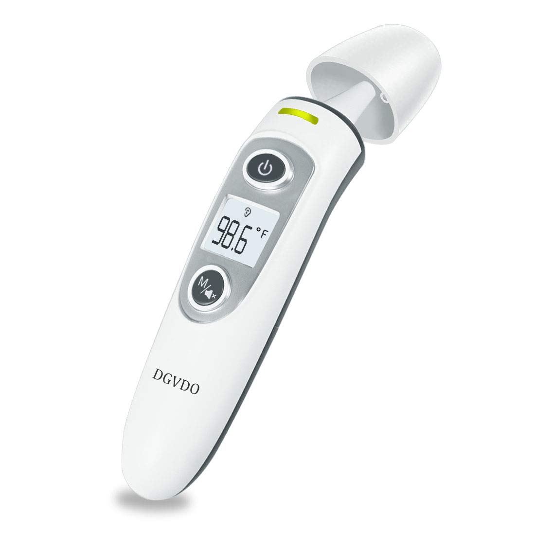Digital Infrared Thermometer Non-Contact Forehead Thermometer for Adults, Kids, Baby, No Touch Thermometer with 0.4 inch Detect Distance, Fever Alarm,˚C/˚F Convertion and 35 Readings Memory